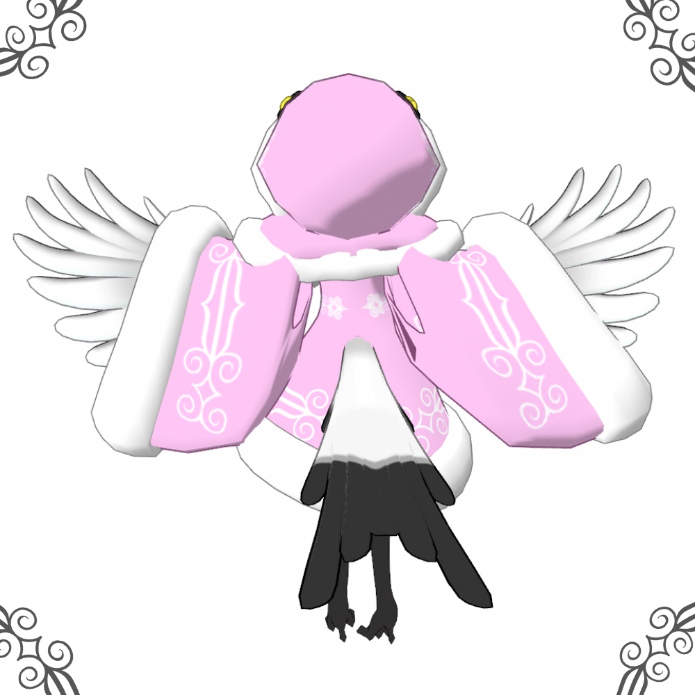 【PC&Quest版】オリジナル3Dモデル【えなぽん‐ena pon‐】