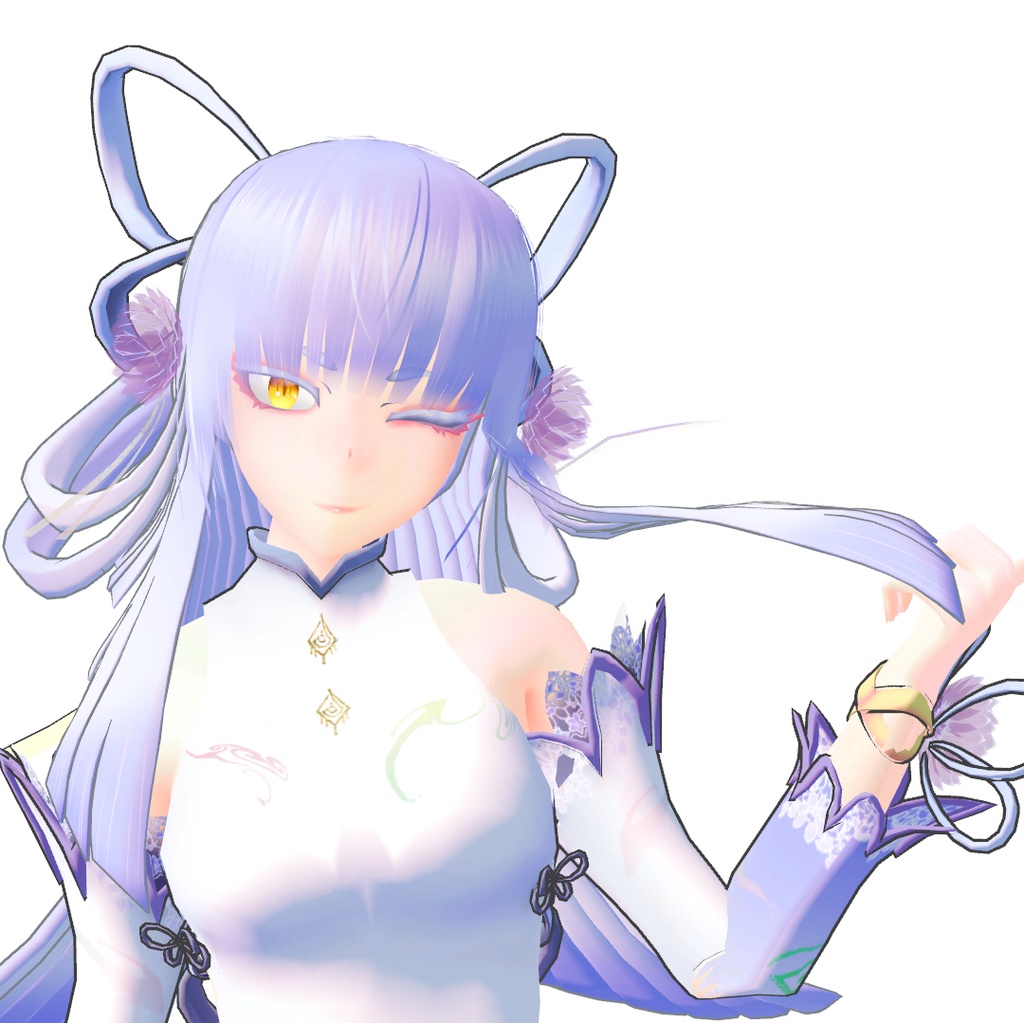 オリジナル3D モデル【蓮華月影‐renge tsukikage‐】