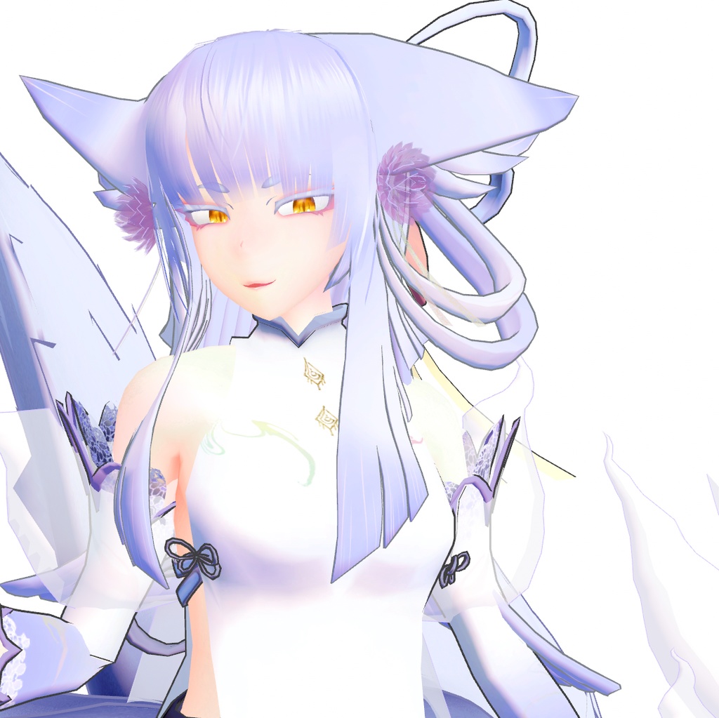 オリジナル3D モデル【蓮華月影‐renge tsukikage‐】