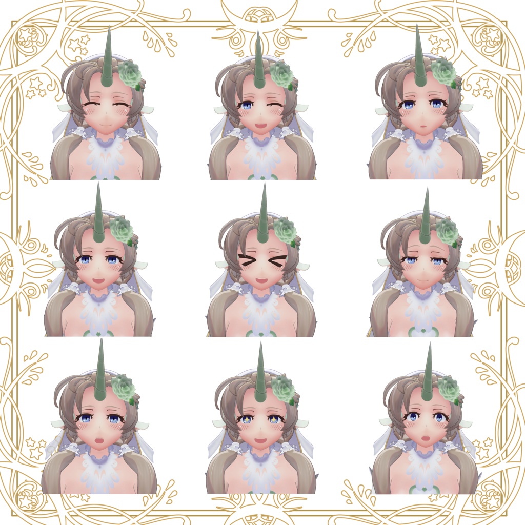 魔物娘図鑑【ユニコーン‐Unicorn‐】VRChat用公認モデル