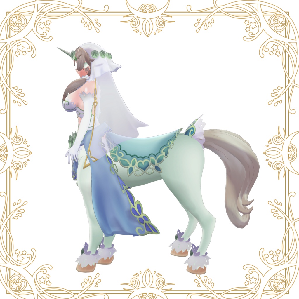 魔物娘図鑑【ユニコーン‐Unicorn‐】VRChat用公認モデル