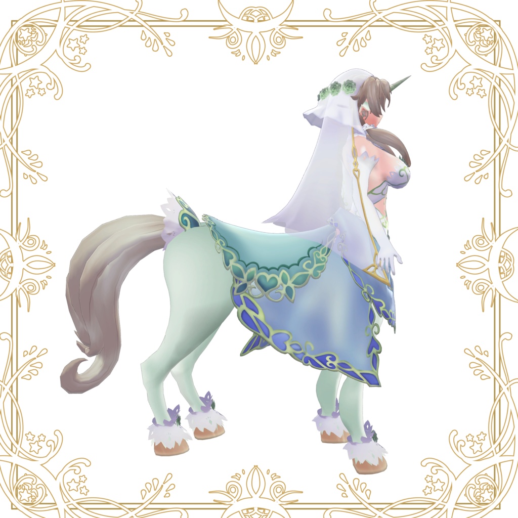 魔物娘図鑑【ユニコーン‐Unicorn‐】VRChat用公認モデル