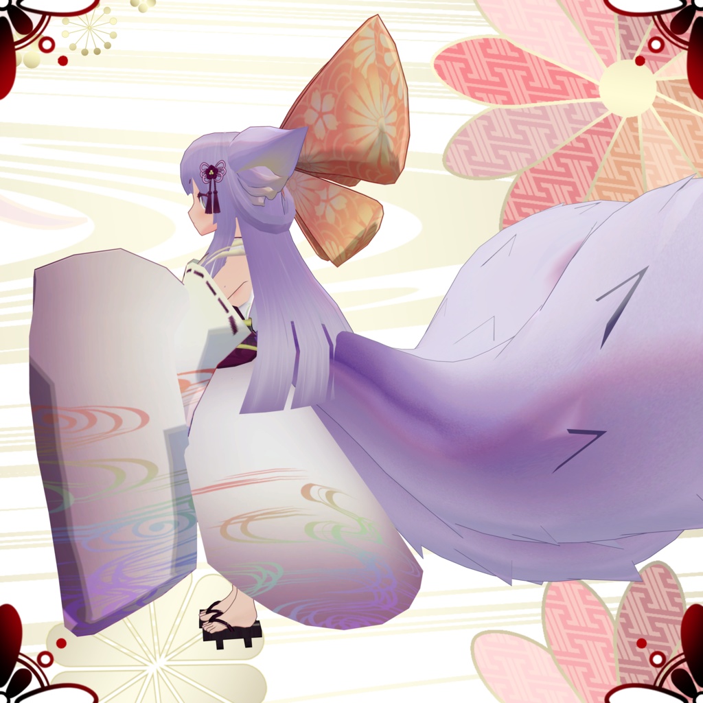 オリジナル3Dモデル【ゆうづき -yu-zuki-】