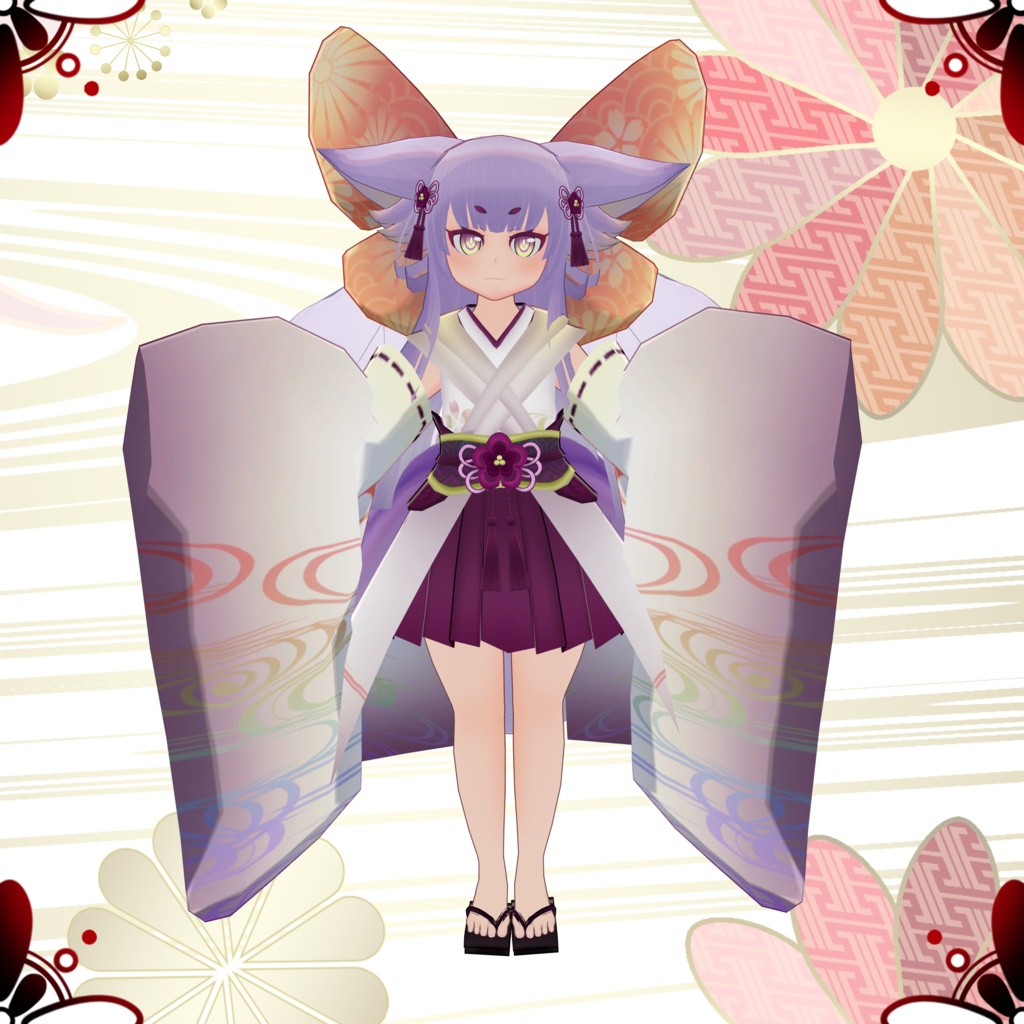 オリジナル3Dモデル【ゆうづき -yu-zuki-】