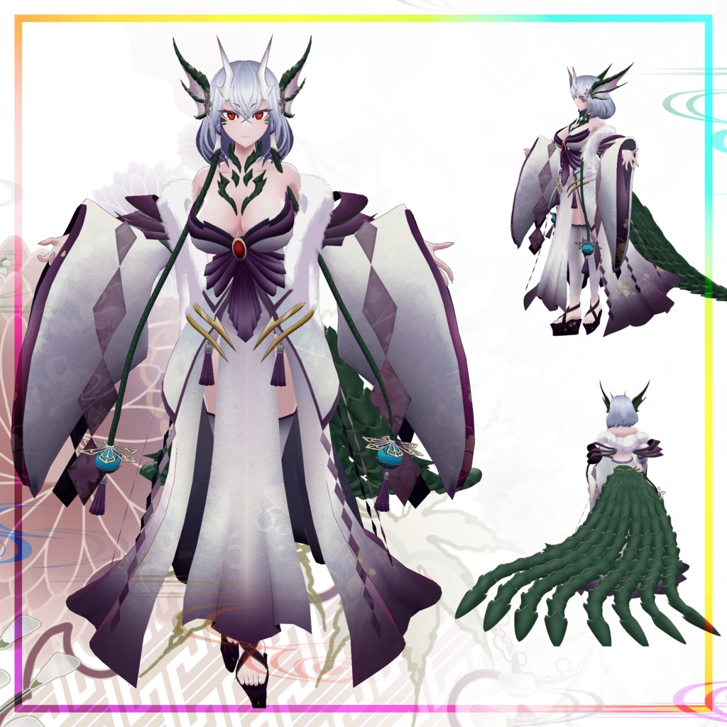 オリジナル3Dモデル【澪仙‐Leisen‐】