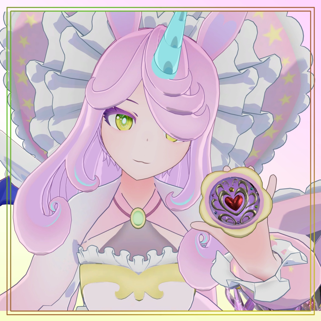 オリジナル3Dモデル【リムーシャ‐rimsha‐】