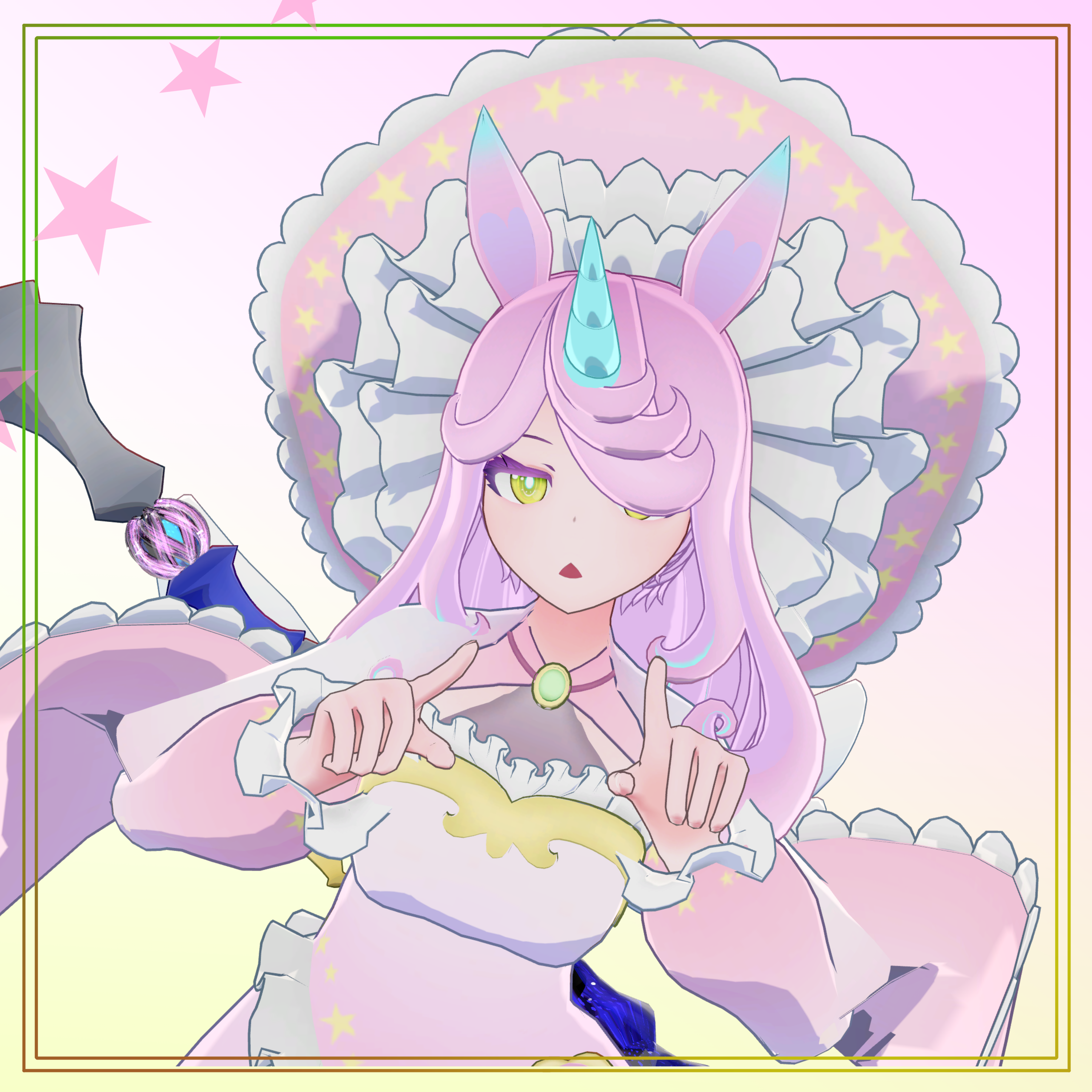 オリジナル3Dモデル【リムーシャ‐rimsha‐】 - 星見の天文台 - BOOTH