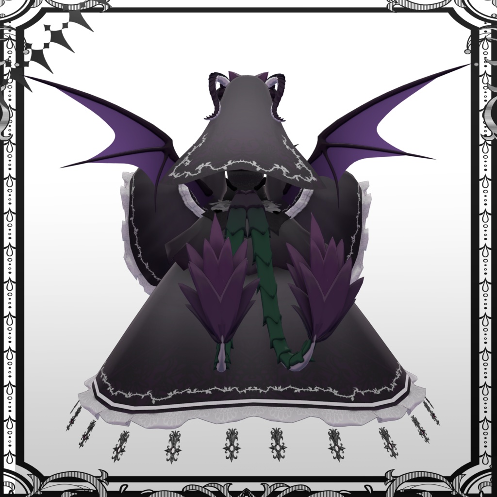 オリジナル3Dモデル【クローディア‐Croudia‐】