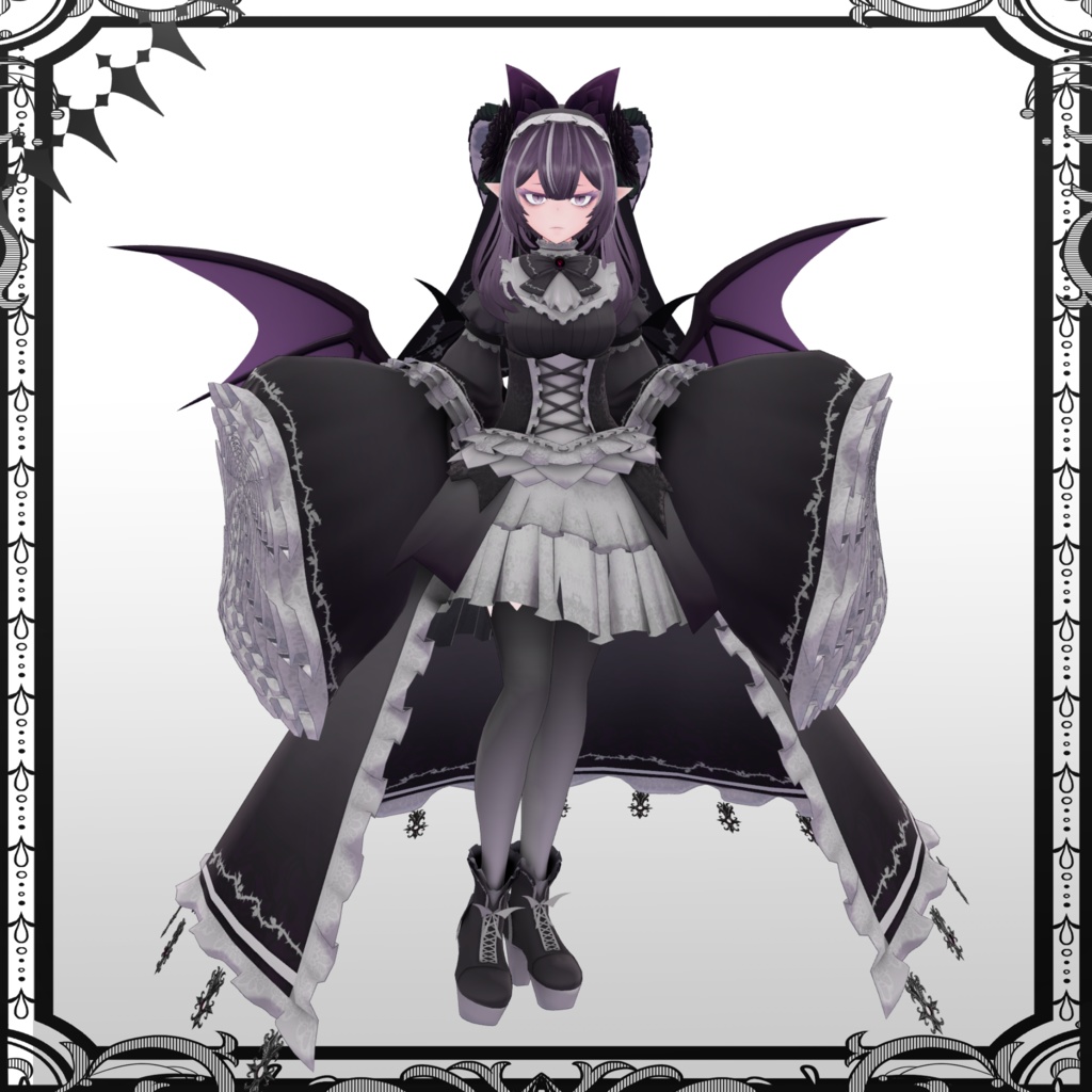 オリジナル3Dモデル【クローディア‐Croudia‐】