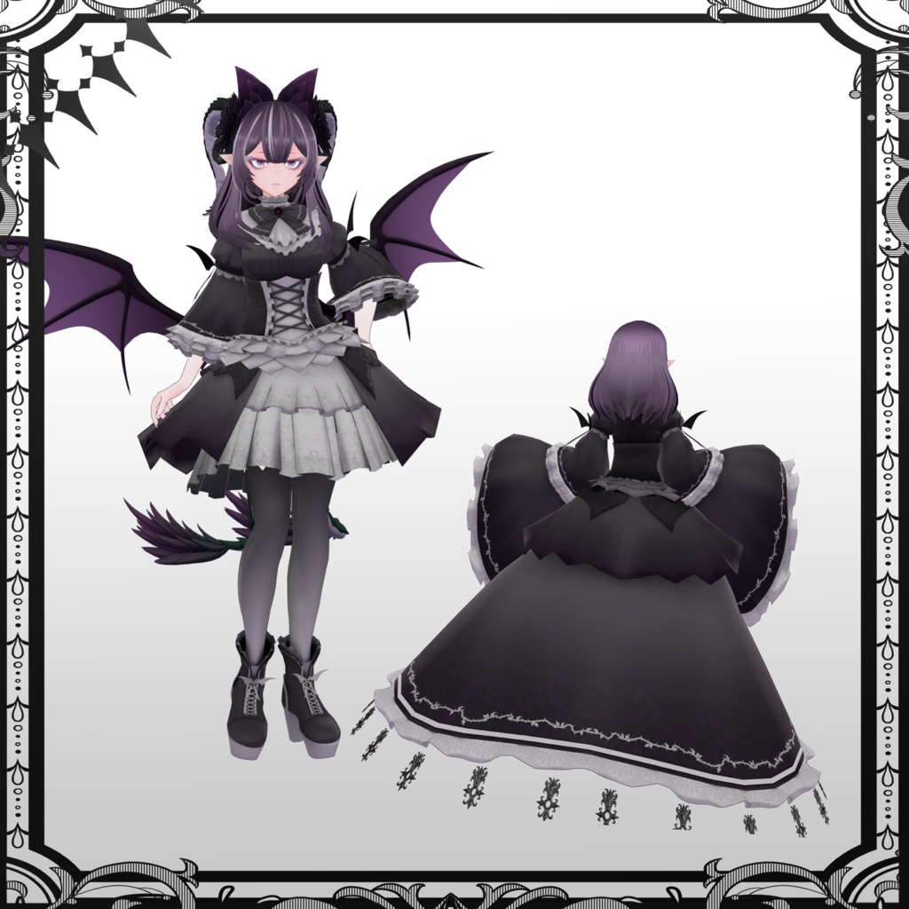 オリジナル3Dモデル【クローディア‐Croudia‐】