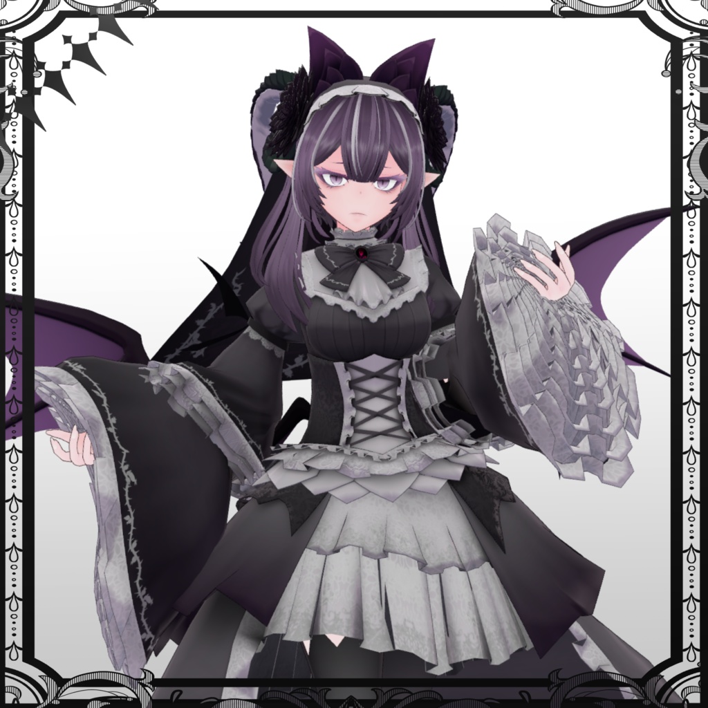 オリジナル3Dモデル【クローディア‐Croudia‐】