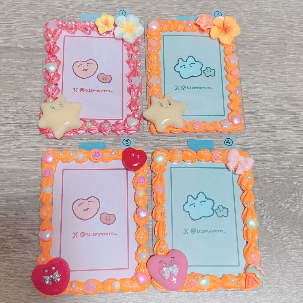 トレカケース　あかとオレンジ