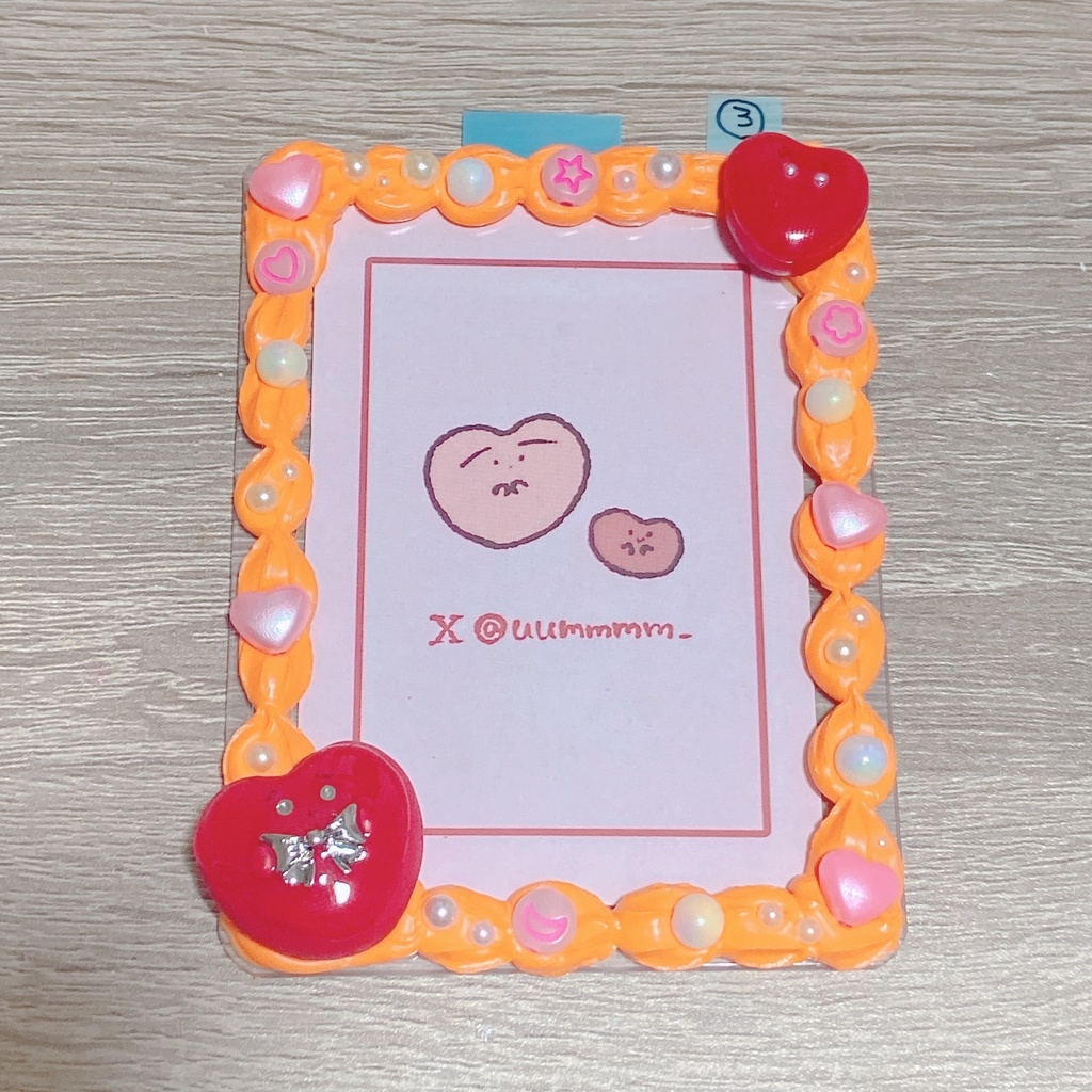 トレカケース あかとオレンジ