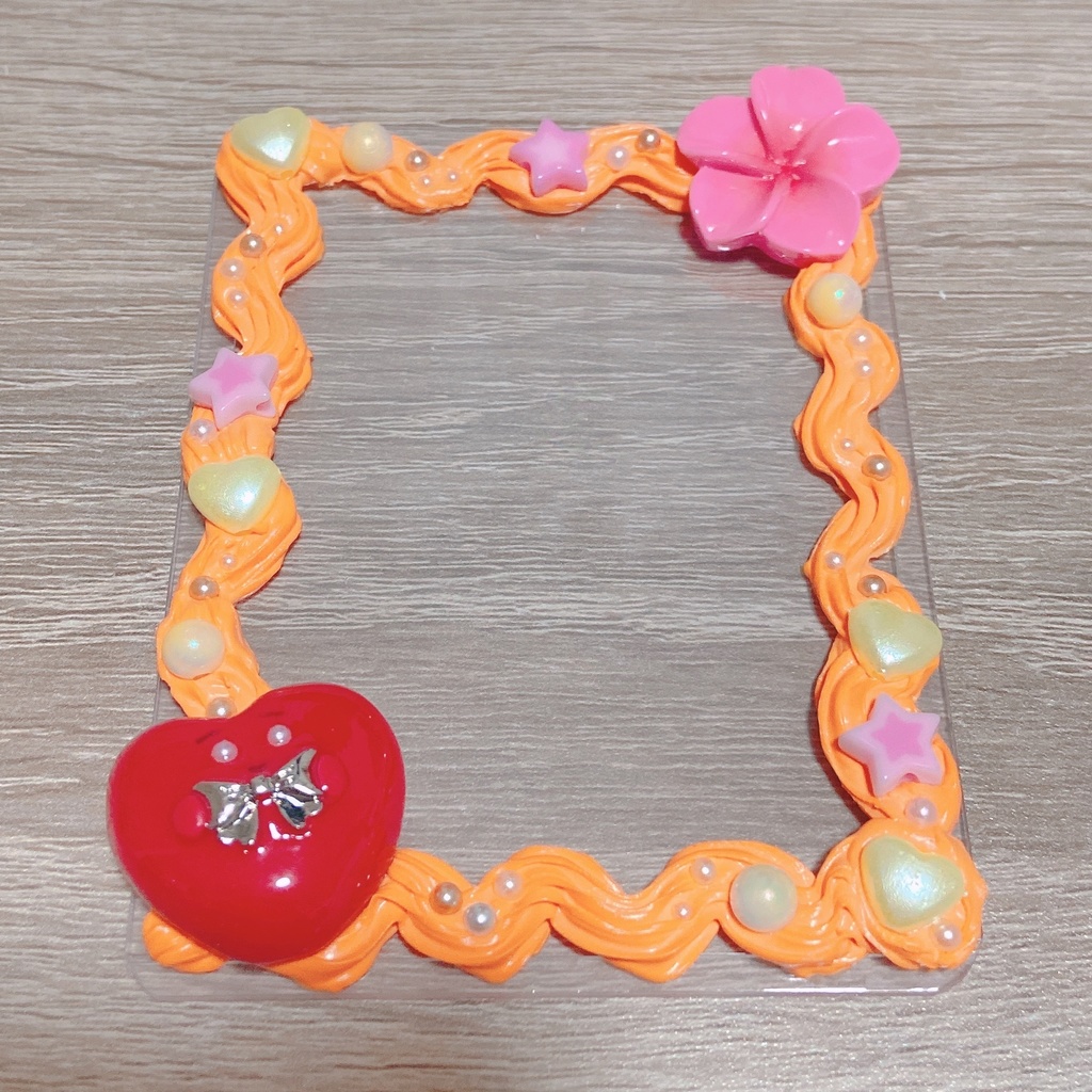 トレカケース あかとオレンジ