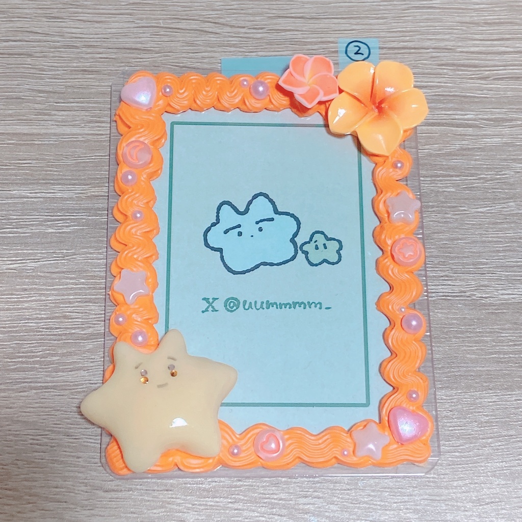 トレカケース あかとオレンジ