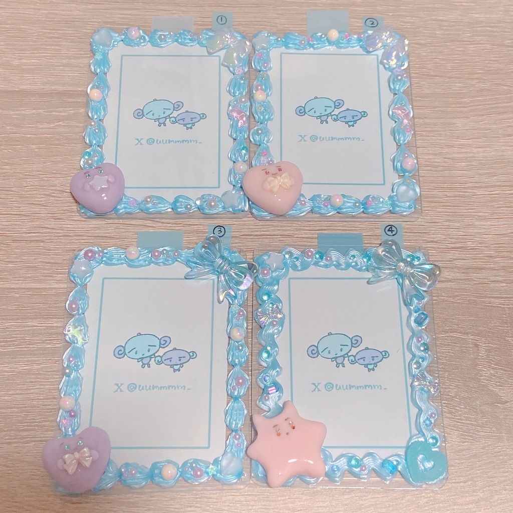 トレカケース　みずいろたち
