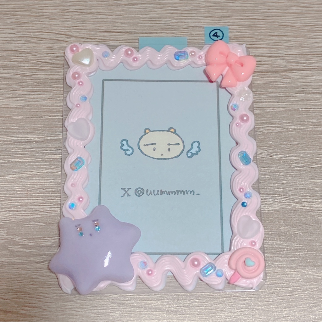 トレカケース 蛍光ピンクとほんわかピンクたち