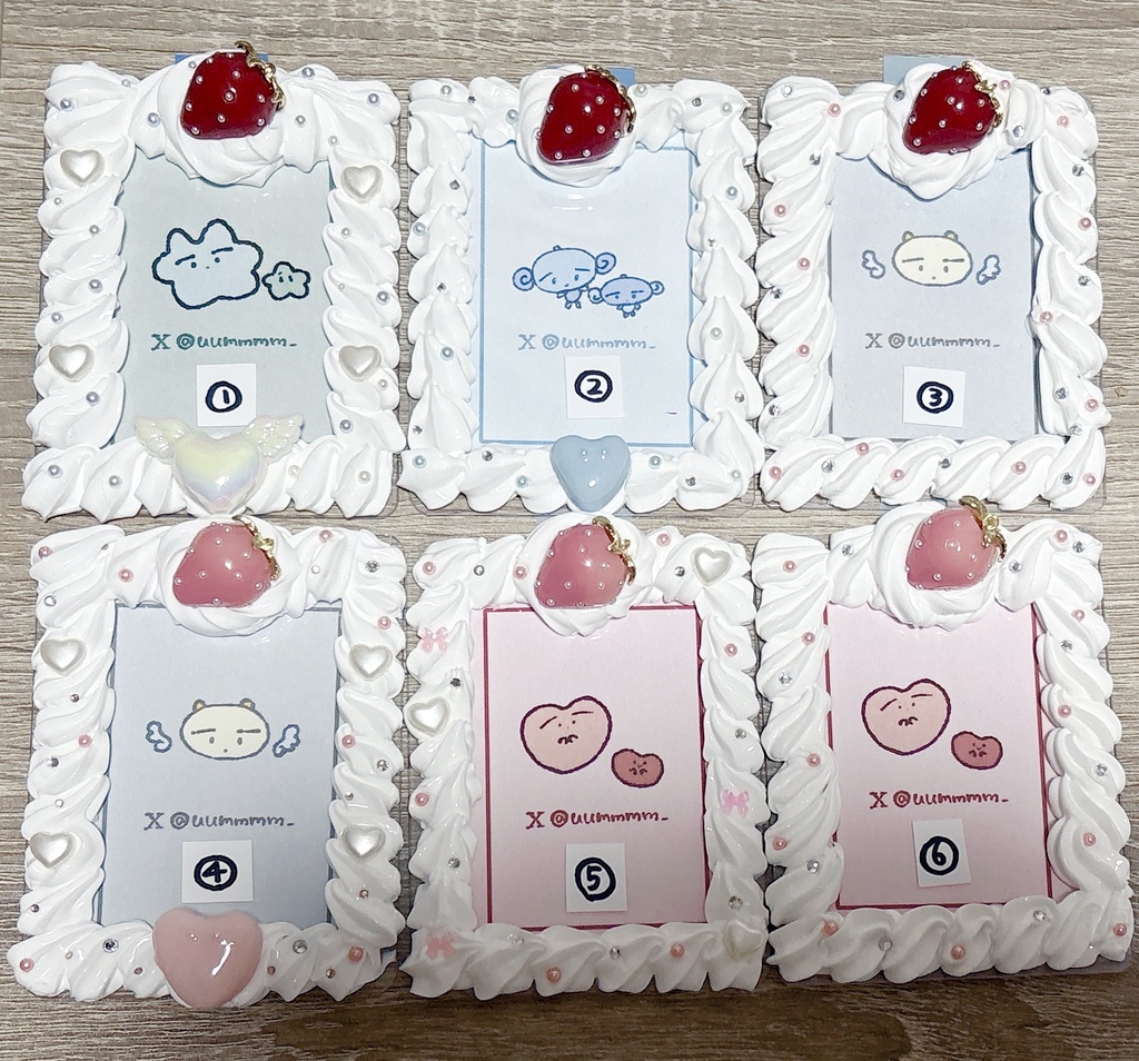 いちごのトレカケース