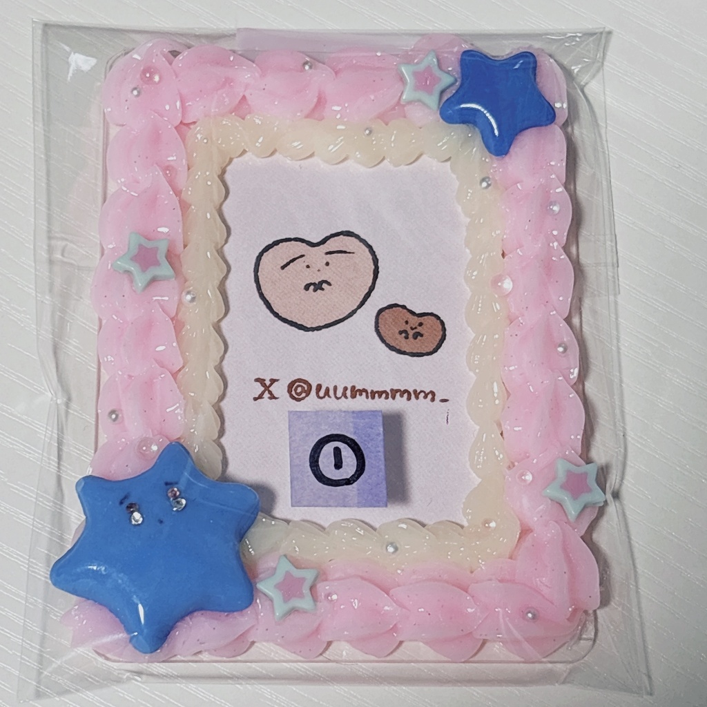 トレカケース(クリアピンク、クリアイエロー)