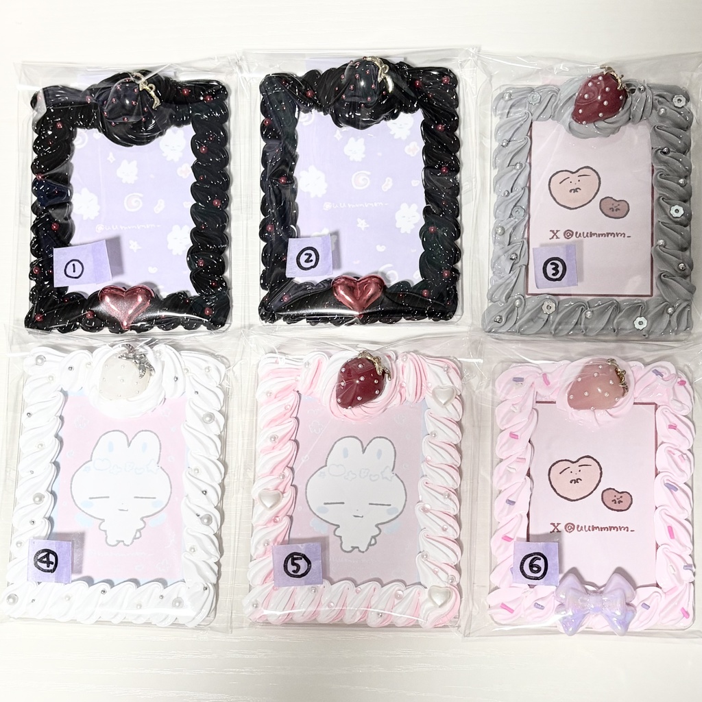 ケーキのトレカケース