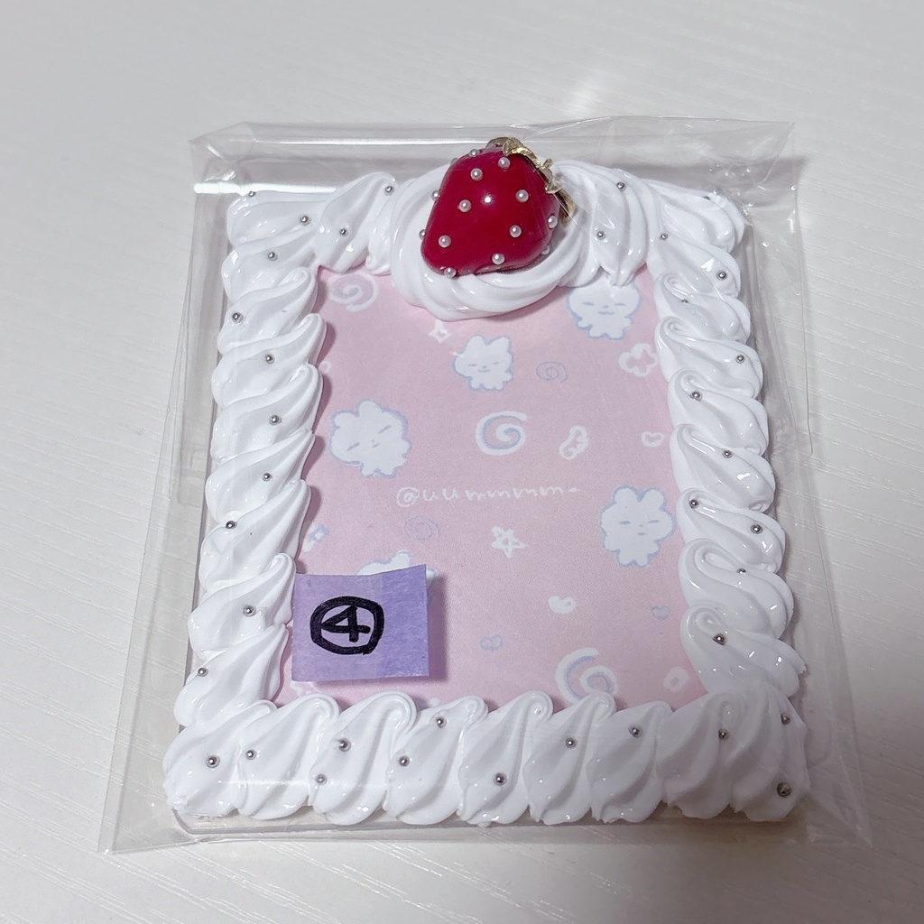 ショートケーキのケース