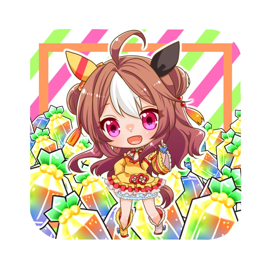 コパノリッキー【缶バッジ、缶マグネット】