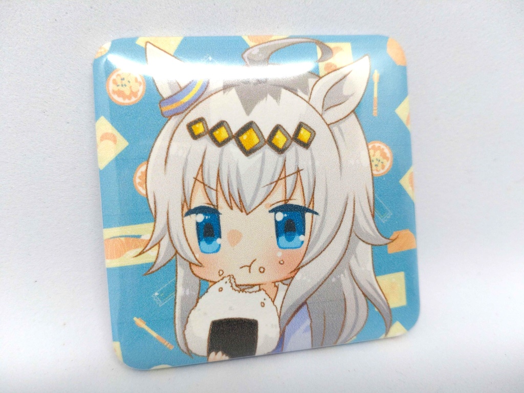 オグリキャップ【缶バッジ、缶マグネット】