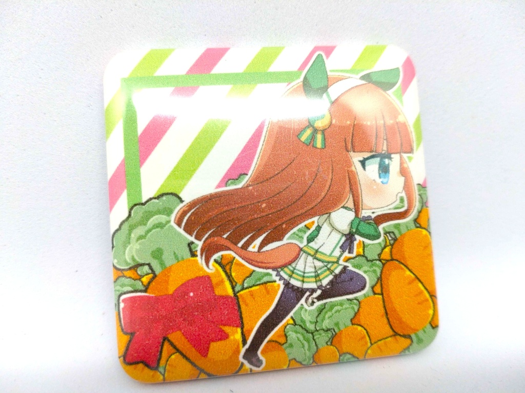 サイレンススズカ【缶バッジ、缶マグネット】