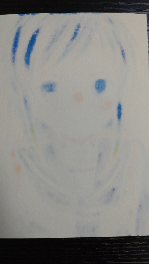 艦これ/五月雨002【手描きポストカード】