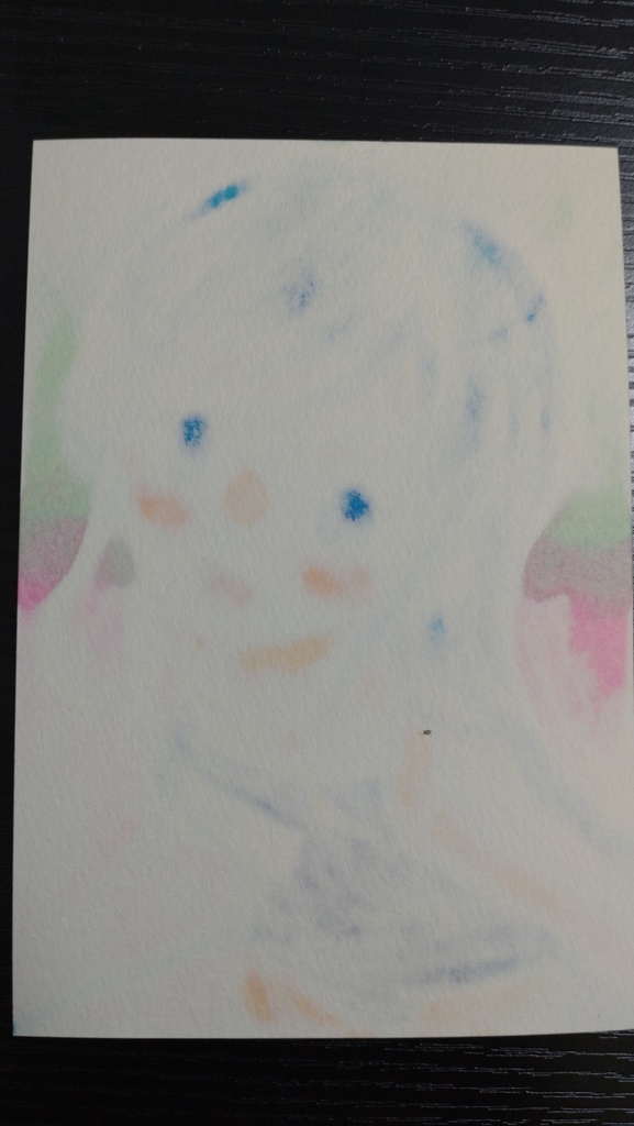 艦これ/五月雨004【手描きポストカード】