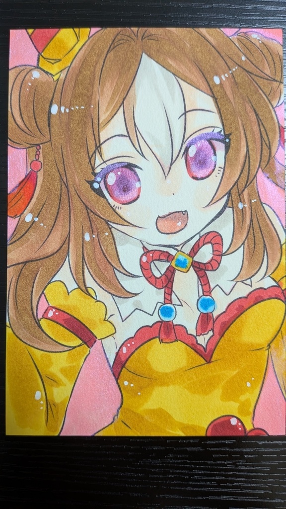 ウマ娘/コパノリッキー001【手描きポストカード】