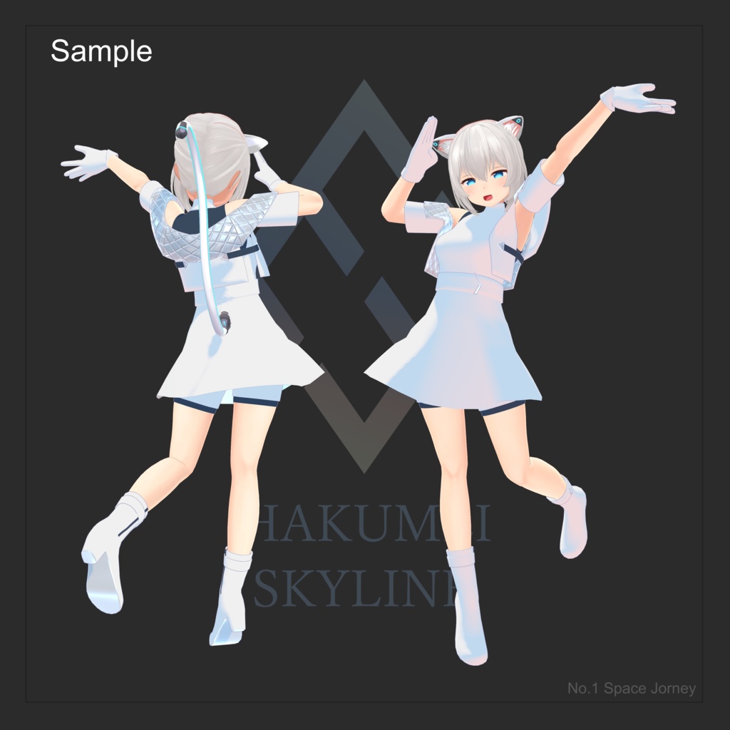 【量産型のらきゃっと ぷらす対応衣装】No.1 Space Jorney