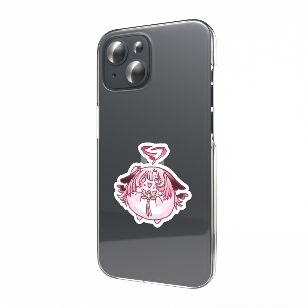 【非公式グッズ】ぷにはぐさんスマホステッカー【桃月はぐ様】