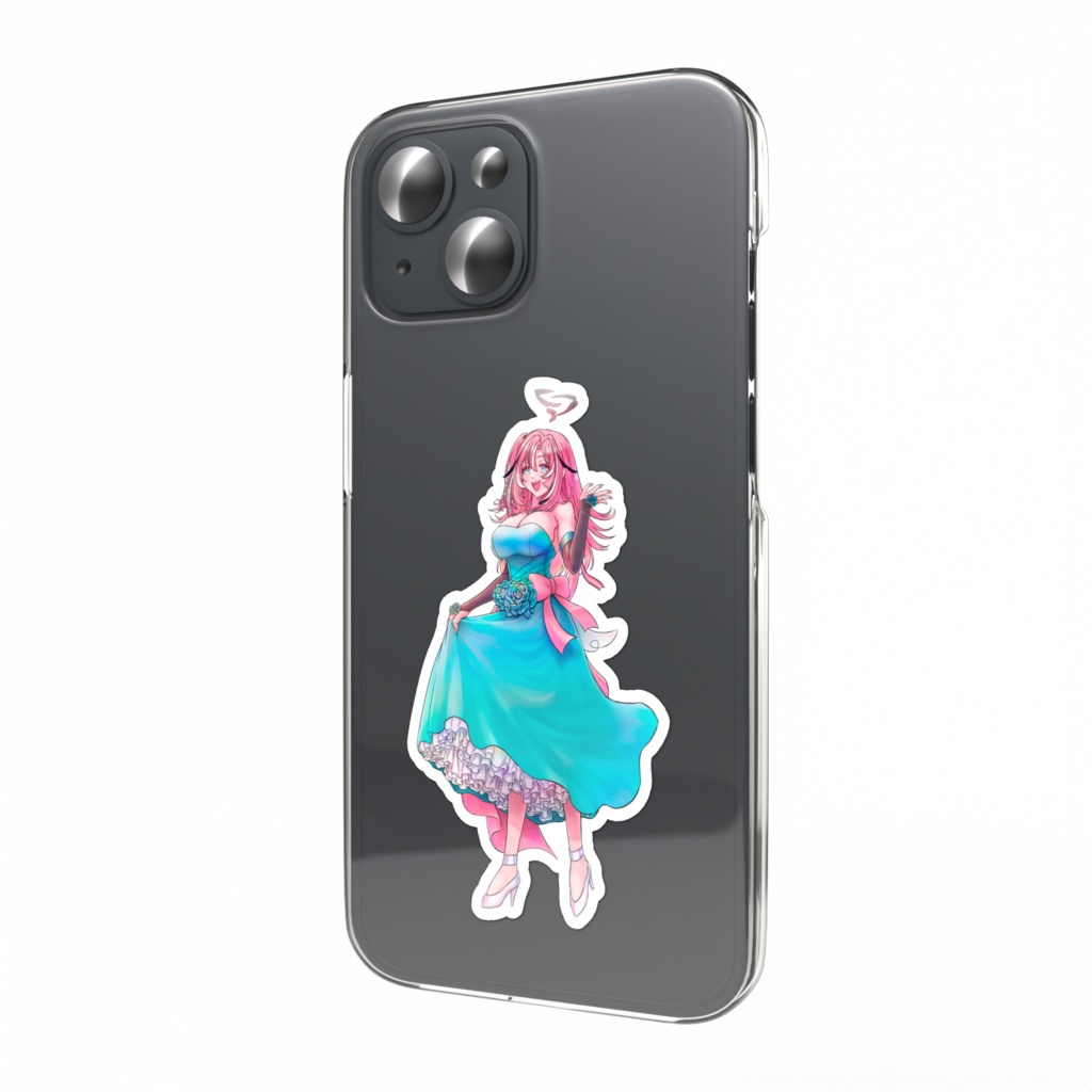 【非公式グッズ】歌姫はぐさんスマホステッカー【桃月はぐ様】