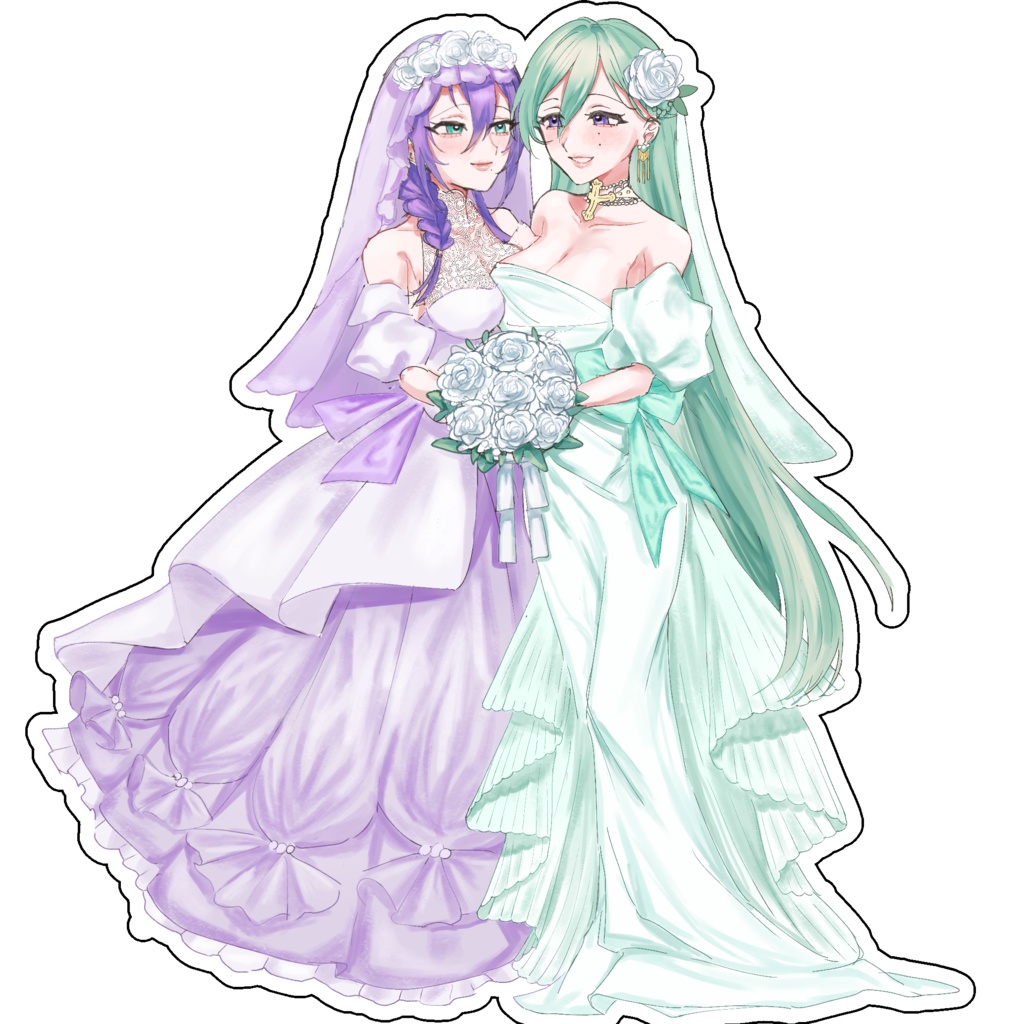 巽マヨ 女体化ウェディングアクスタ