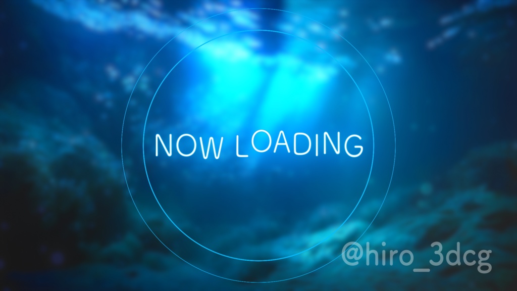 【動く!配信画面セット】光が差し込むサンゴ礁の海底 深海 海 歌枠配信 雑談配信 風景 Vtuberさんの配信背景に サンゴ 水 自然 アクアリウム 廃墟 【背景動画】