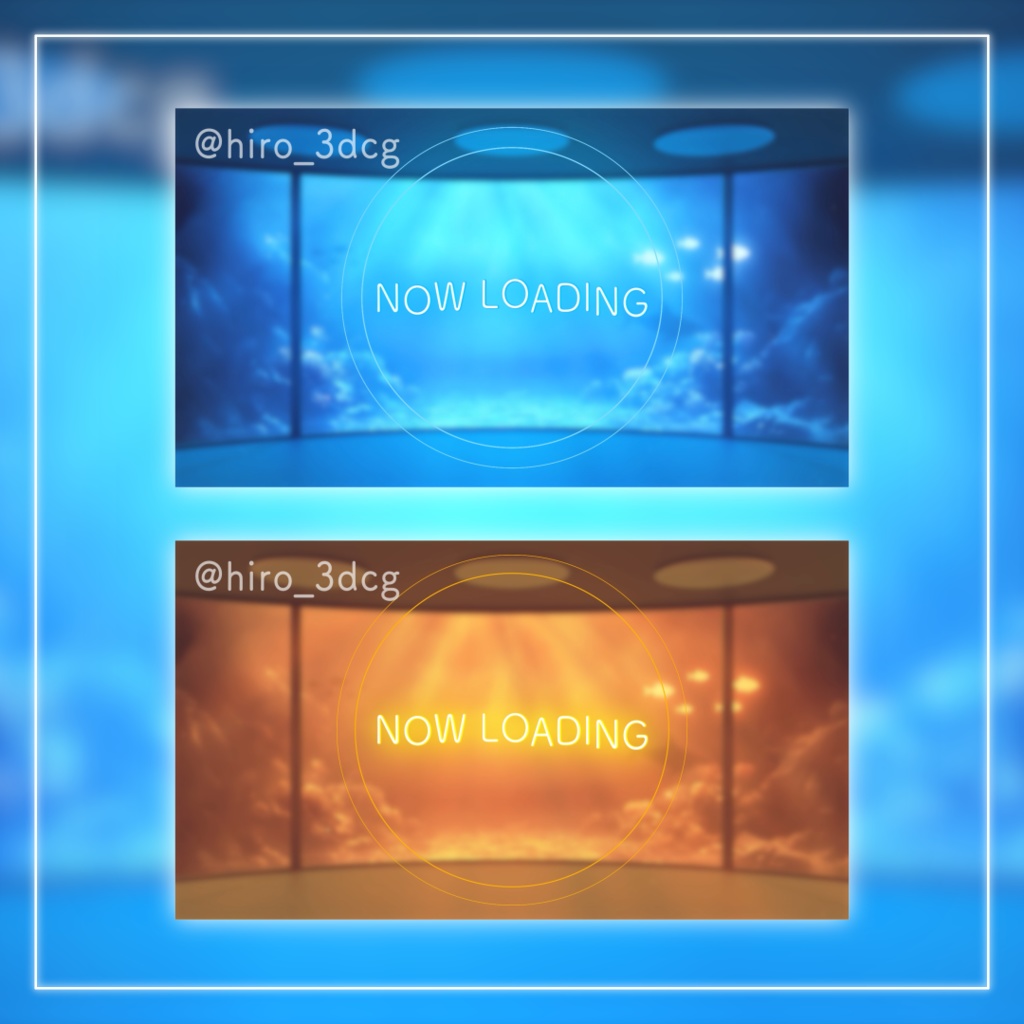 【動く!配信背景セット】幻想的なアクアリウム 水族館 海底 水中 夜活 歌枠 雑談配信 Vtuberさんの配信背景に【配信部屋】