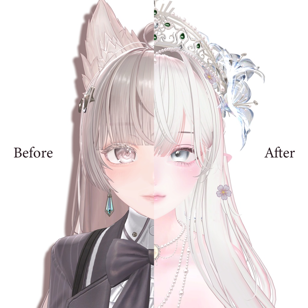 【Lumina】 Elf Face BlendShapes - 9 anim 💗