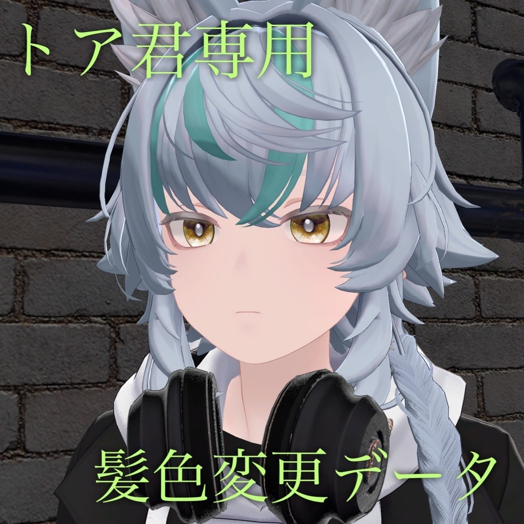 トア君専用髪色変更データ