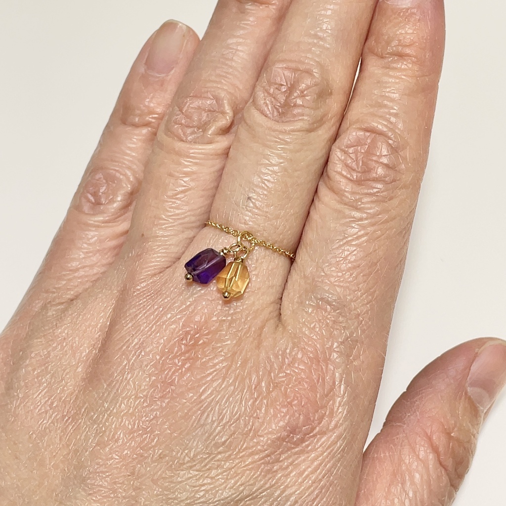 【フリーリング】アスカガアクロスティックアクセサリー