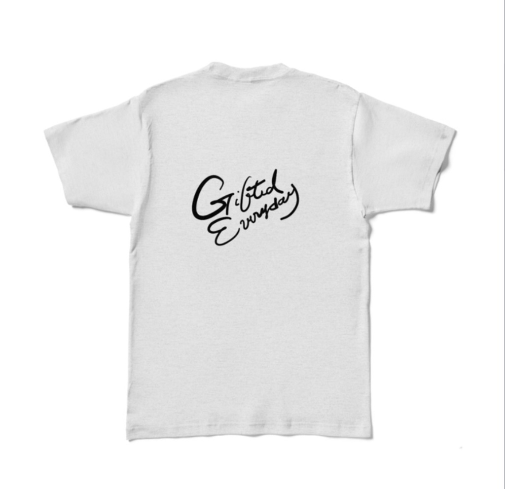 Bullフレブル犬両面ロゴ入りアッシュ、ナチュラルカラーTシャツ2色