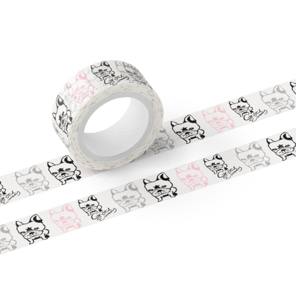 フレブルブーちゃんの３色マスキングテープ15mm×5m