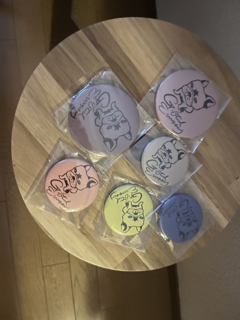 缶ミラー75mm5種類カフェモカ/モンブラン/カフェオレ/サバラン/ストロベリー