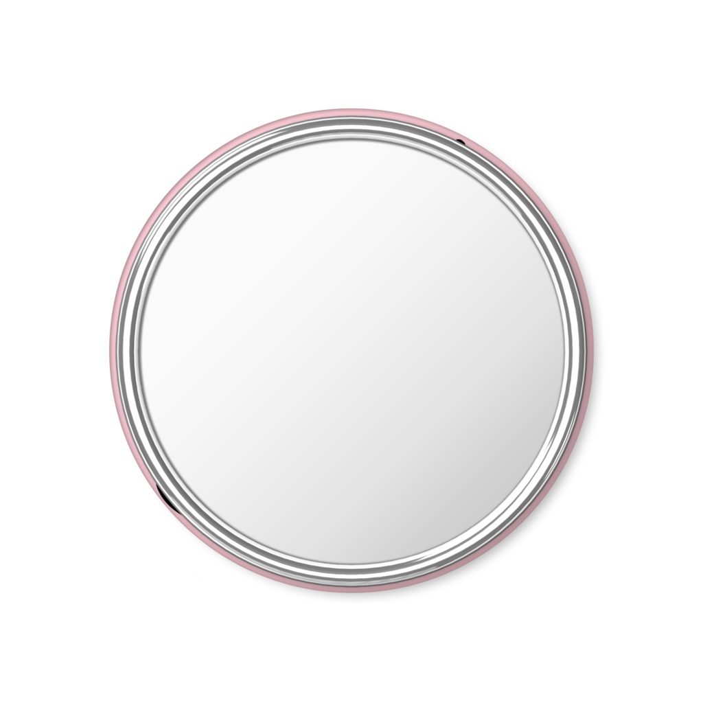 カフェ色の缶ミラー56mm5種類イチゴババロア/カフェモカ/モンブラン/カフェオレ/サバラン