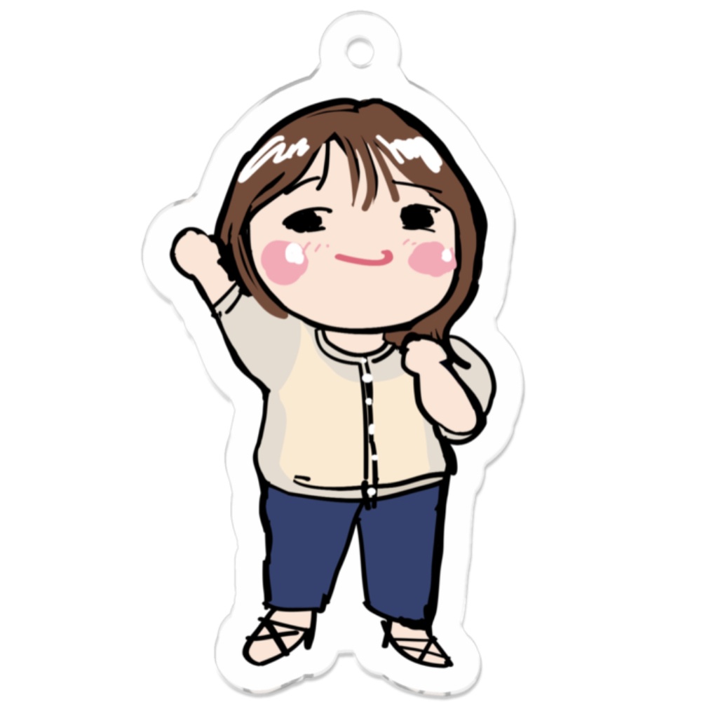 スタッフキーホルダー種類様々10種類/50mm7種/70mm3種