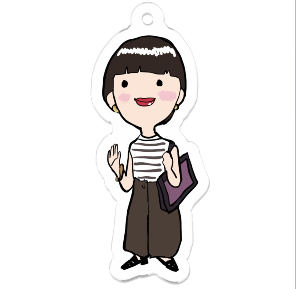 スタッフキーホルダー種類様々10種類/50mm7種/70mm3種