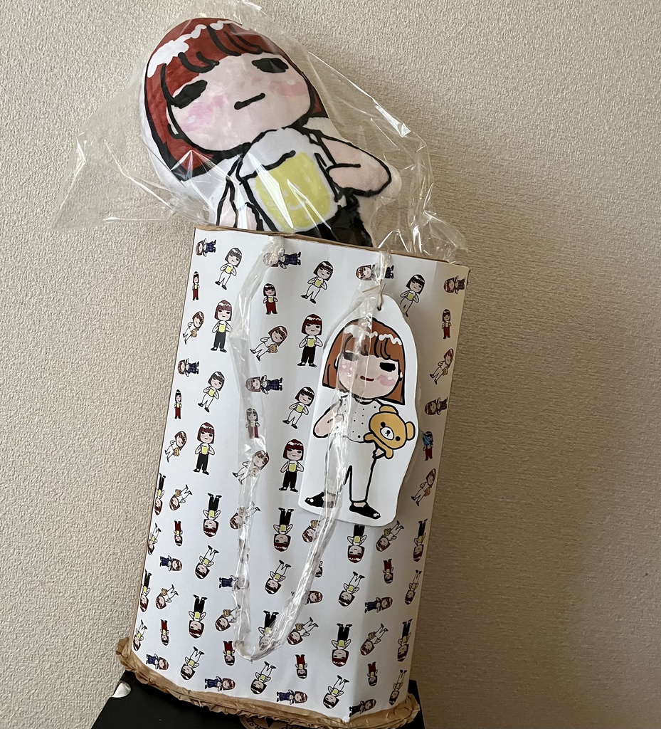 がんばってルカふかふかクッション片面