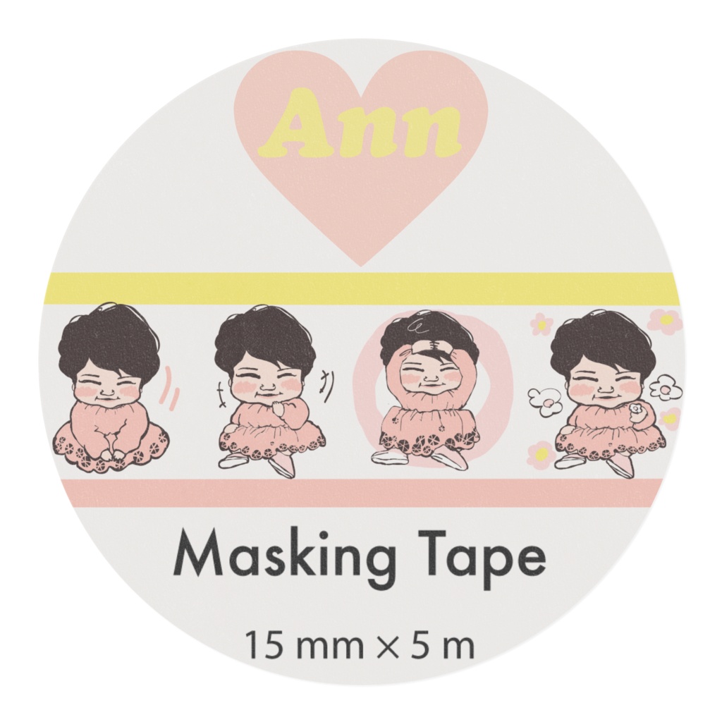 Ann Chanマスキングテープ2種類