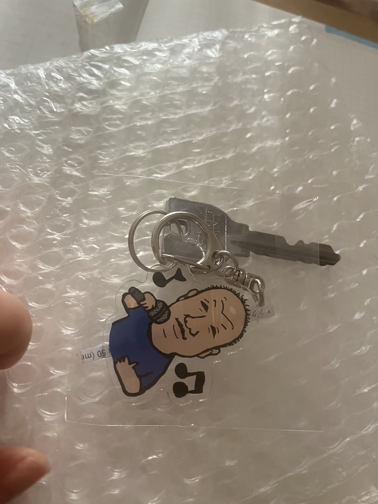 カケちゃんキーホルダー歌う50mm