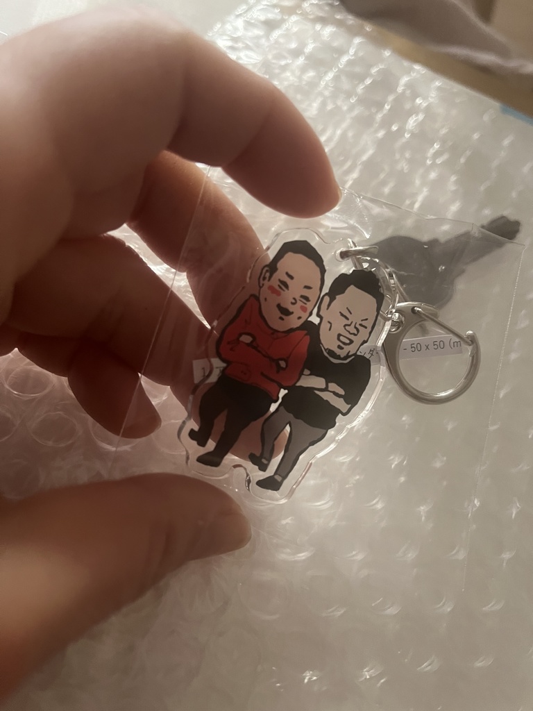 浅川智仁+オジマキーホルダー50mm
